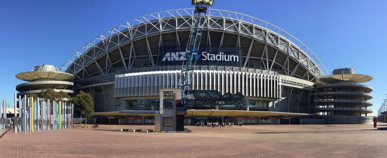 Accor Stadium tại Sydney trước tour hè Chelsea 2026