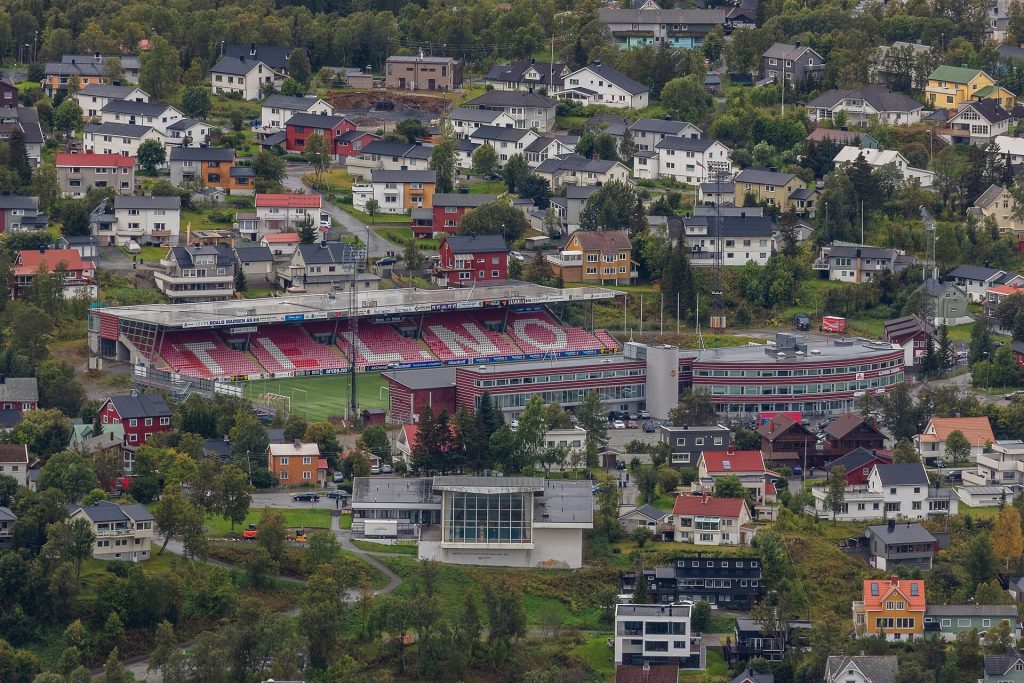 Alfheim Stadion trong ảnh tư liệu Tromsø IL