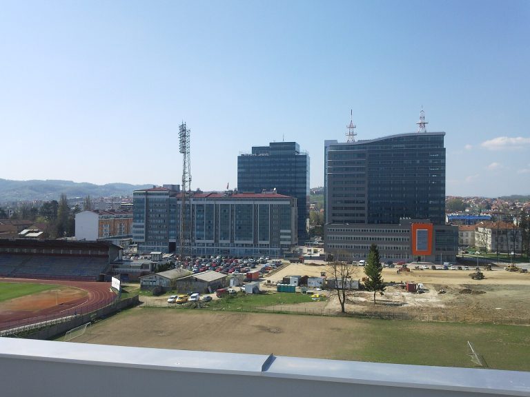 Sân bóng tại Banja Luka trong ảnh tư liệu Borac