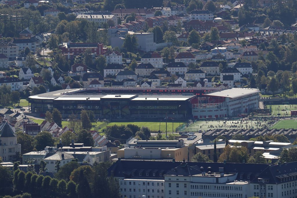 Toàn cảnh Brann Stadion tại Bergen