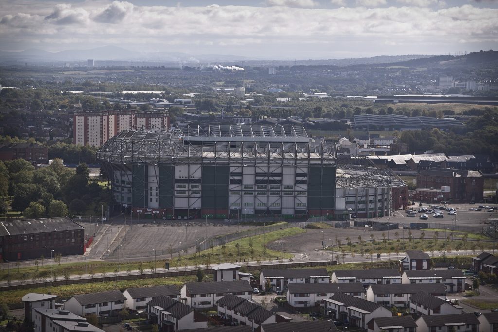 Toàn cảnh Celtic Park tại Glasgow