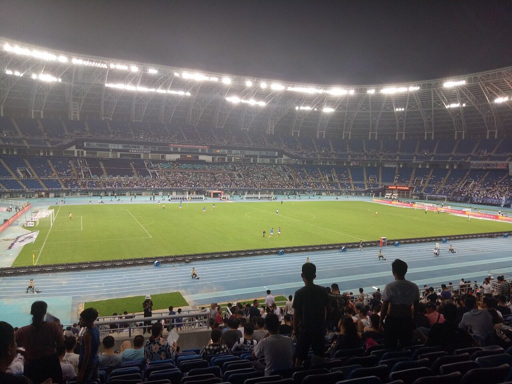 Trận Chinese Super League tại Tianjin năm 2018