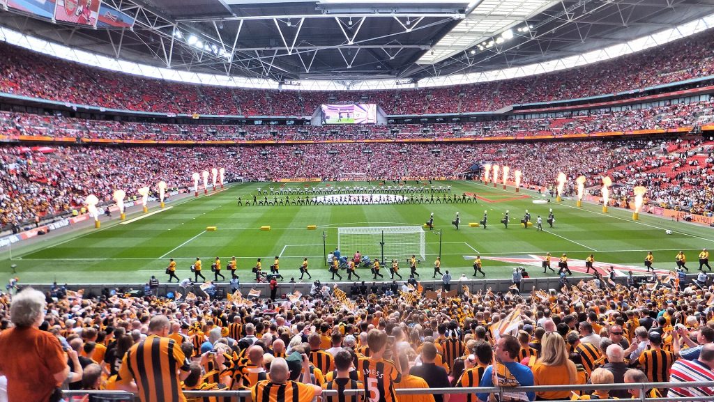 Wembley trong ngày chung kết FA Cup