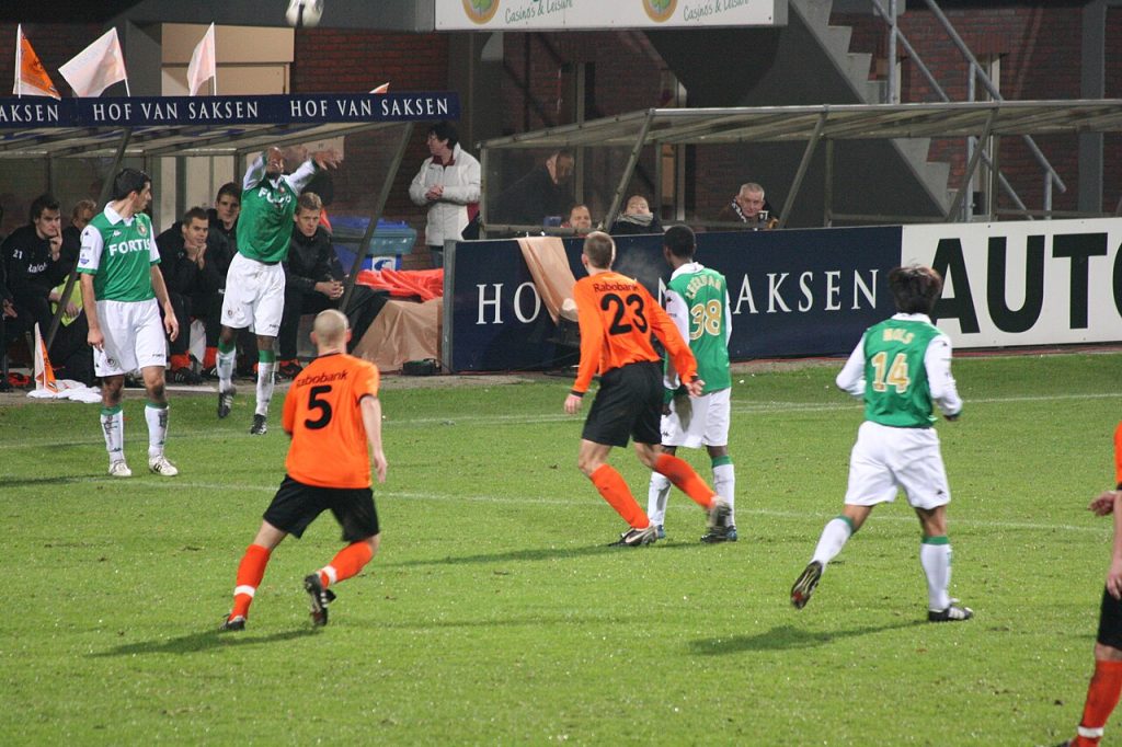Feyenoord thi đấu trong một trận cúp năm 2008