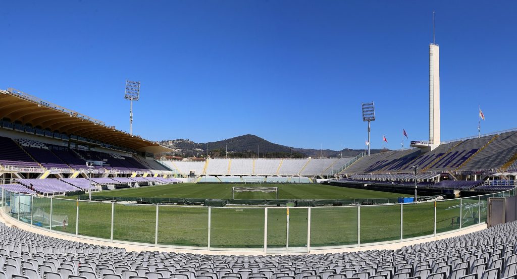 Mặt sân Stadio Artemio Franchi của Fiorentina