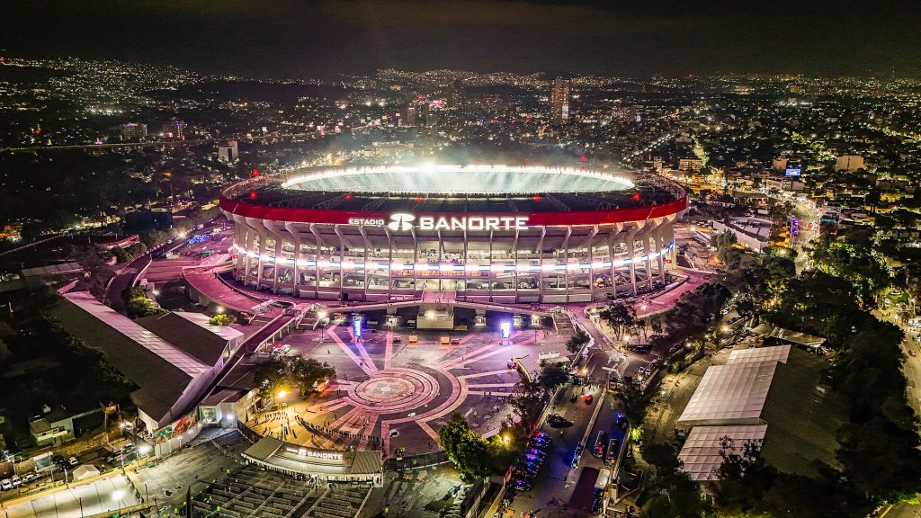 Estadio Azteca tại Mexico City, sân đấu nổi tiếng của Liga MX