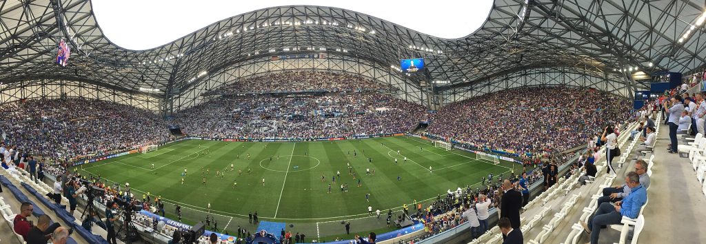 Toàn cảnh Stade Vélodrome của Olympique Marseille
