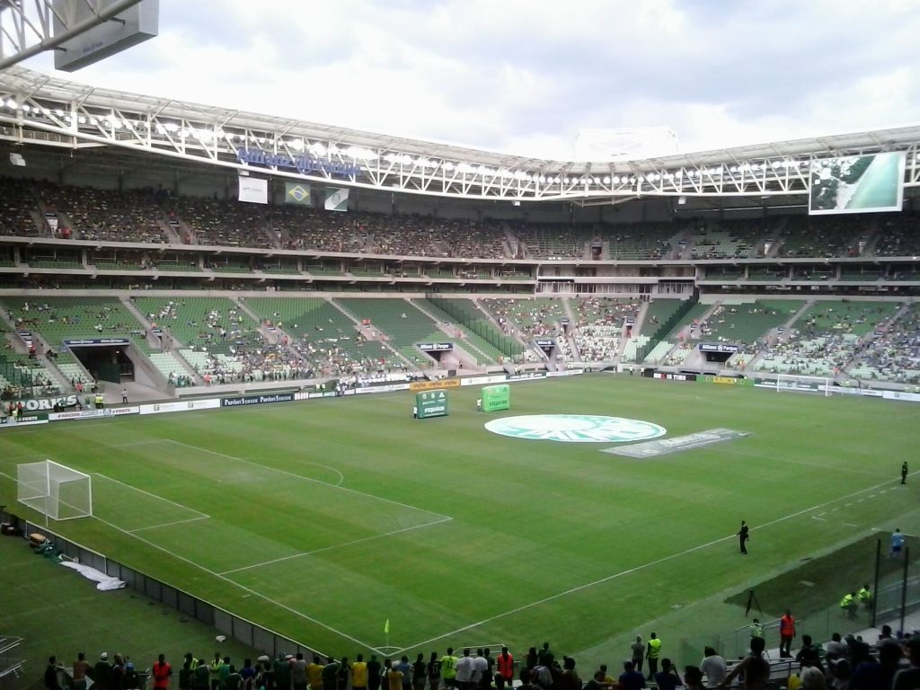 Allianz Parque trong trận đấu của Palmeiras
