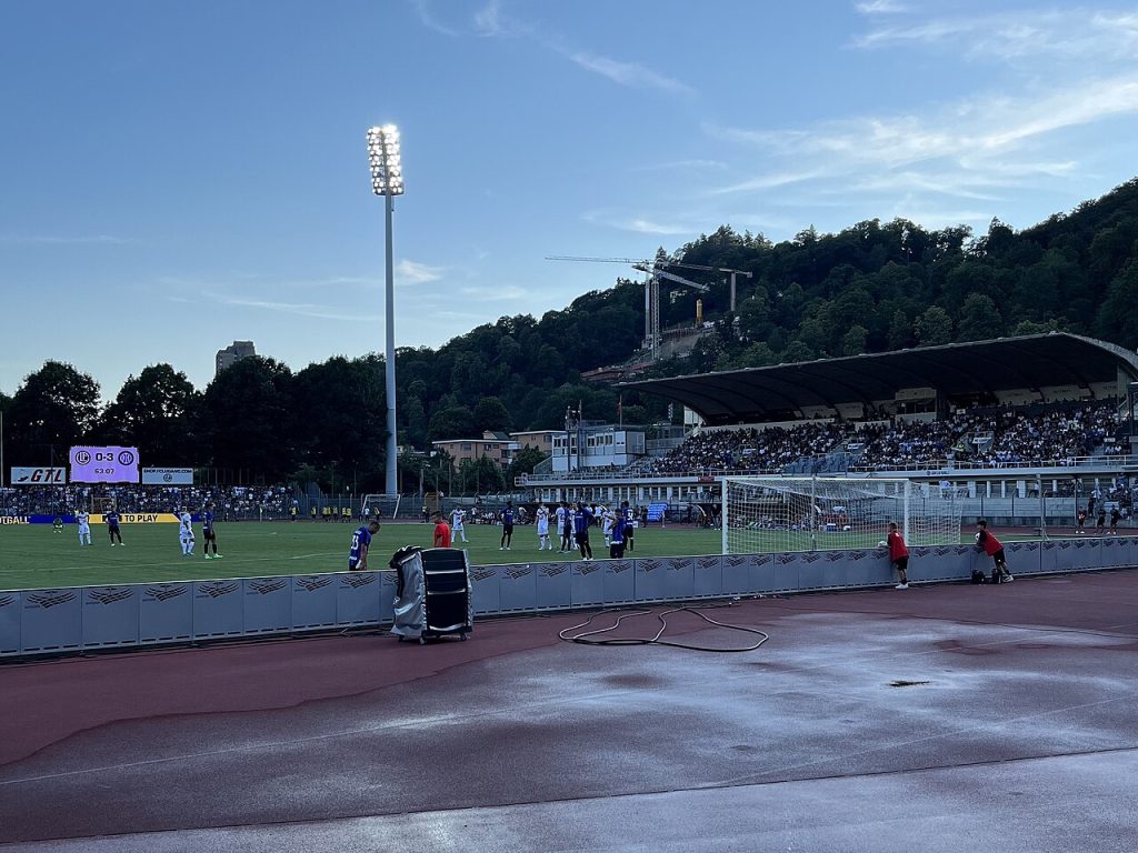 Stadio Cornaredo trong ảnh tư liệu FC Lugano