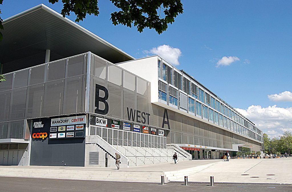 Wankdorf Stadium tại Bern trong Swiss Super League