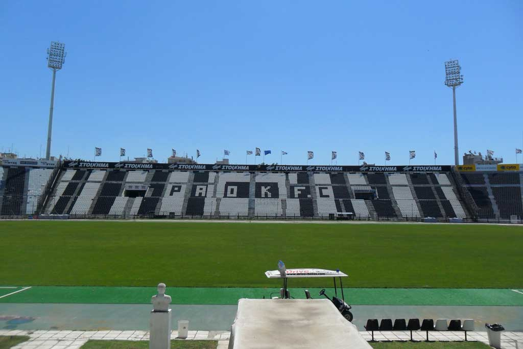 Sân Toumba trong ảnh tư liệu PAOK