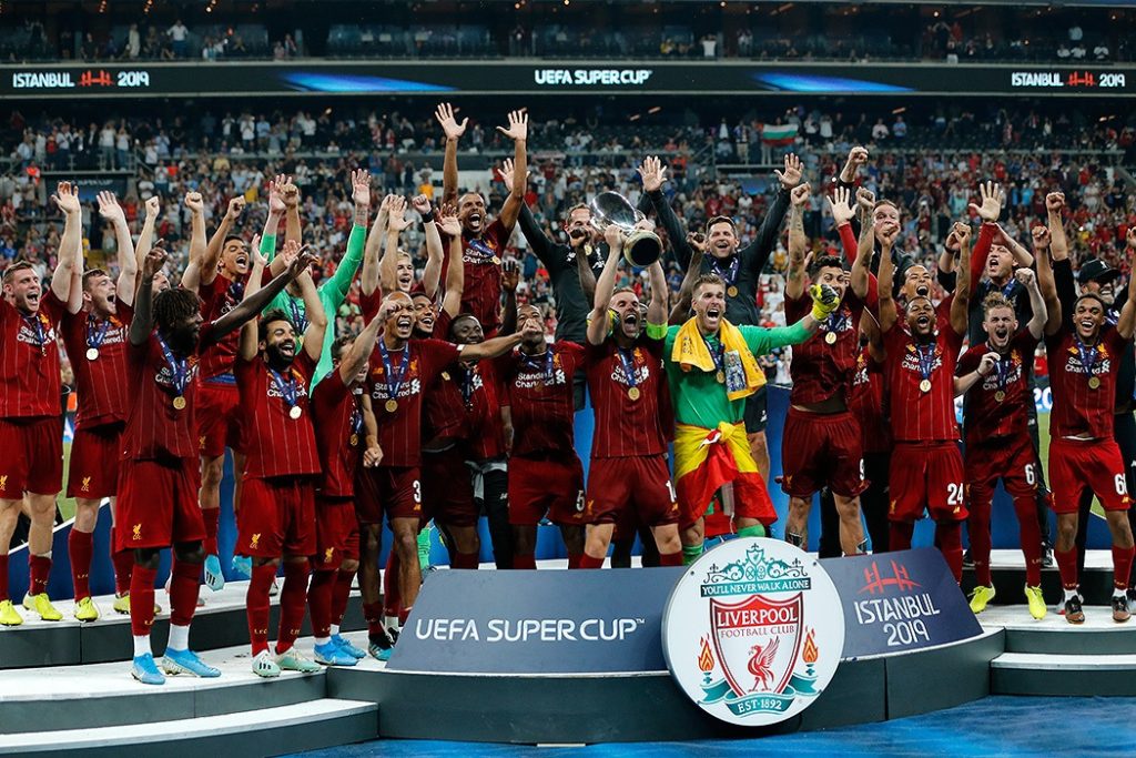 Liverpool và Chelsea thi đấu tại UEFA Super Cup 2019