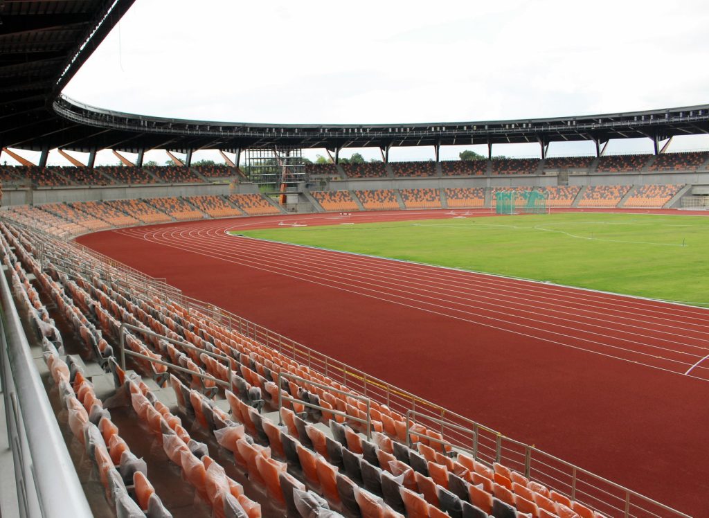 Sân New Clark City Athletics Stadium trong ảnh tư liệu