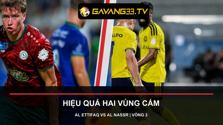 Cầu thủ Al Ettifaq và Al Nassr trước trận Saudi Pro League, có logo website