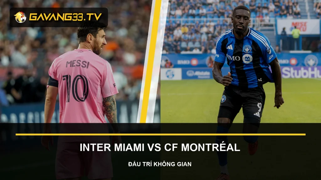 Ảnh tư liệu Inter Miami và CF Montréal trước trận MLS
