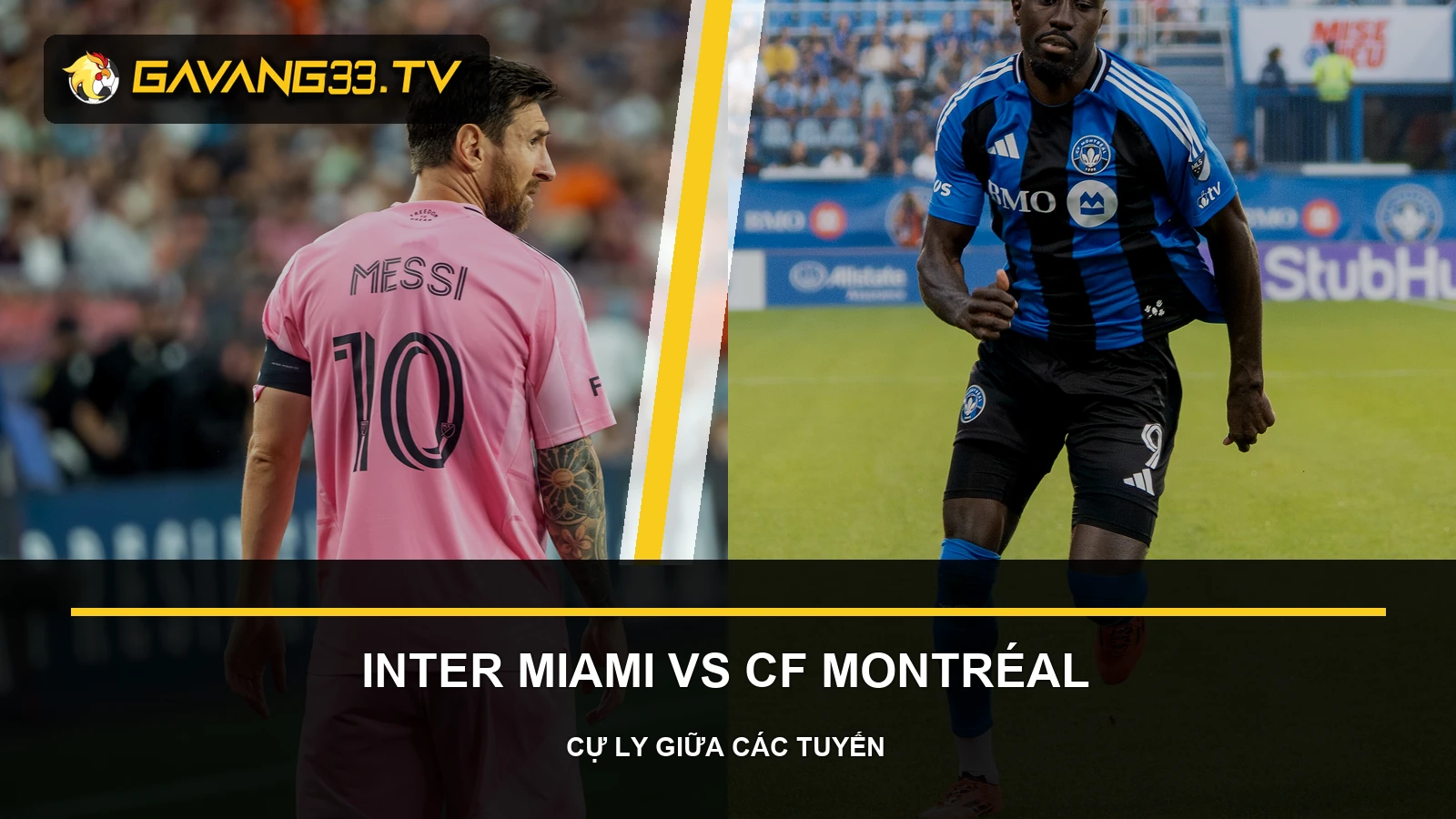 Ảnh tư liệu Inter Miami và CF Montréal trước trận MLS