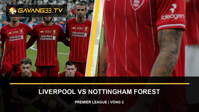 Ảnh tư liệu Liverpool và Nottingham Forest trước trận Premier League