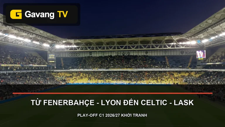 Cầu thủ Fenerbahçe trong trận ở sân Şükrü Saracoğlu, ảnh tư liệu cho tin cặp gặp Lyon