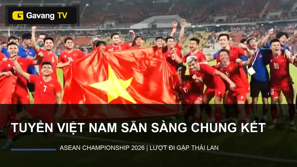 Tuyển Việt Nam ăn mừng danh hiệu ASEAN Championship 2024, có logo website