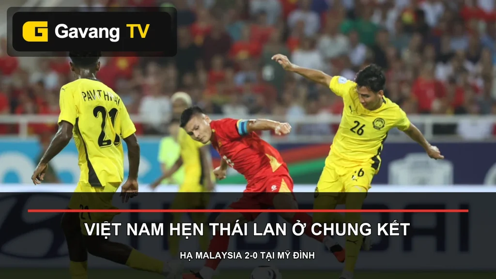 Việt Nam đối đầu Malaysia tại bán kết lượt về ASEAN Cup 2026