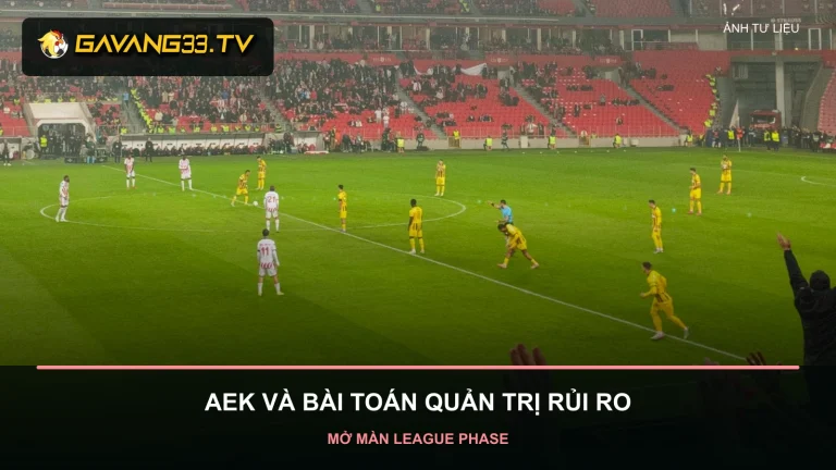 AEK Athens ở vòng phân hạng Champions League trước trận gặp LASK Linz