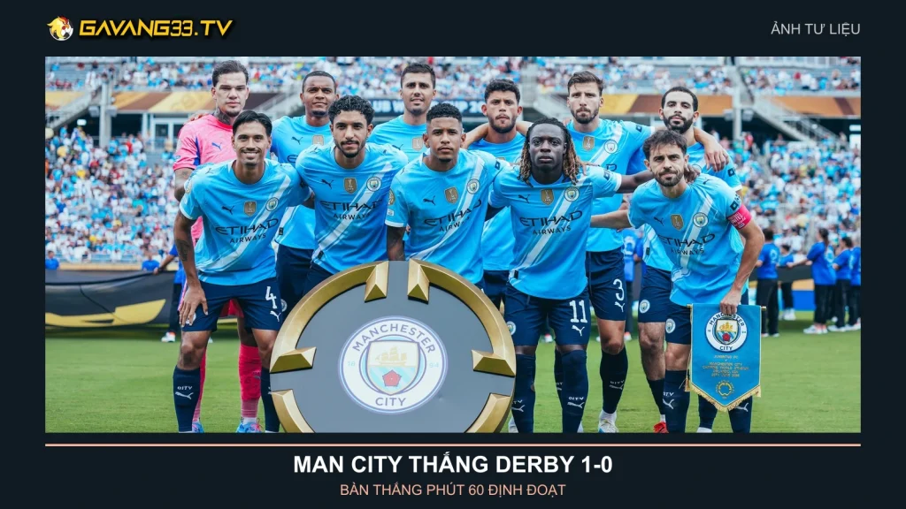 Ảnh tư liệu đội hình Manchester City năm 2025