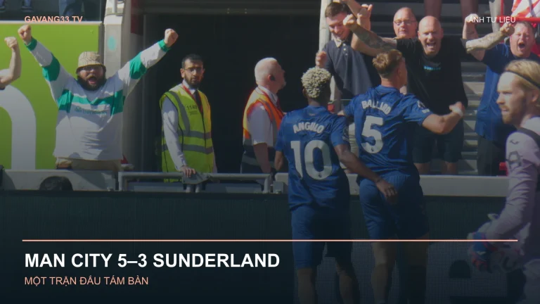 Ảnh tư liệu cầu thủ Sunderland ăn mừng bàn thắng tháng 9/2026