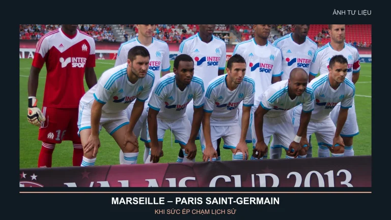 Ảnh tư liệu đội hình Olympique de Marseille tại Valais Cup 2013