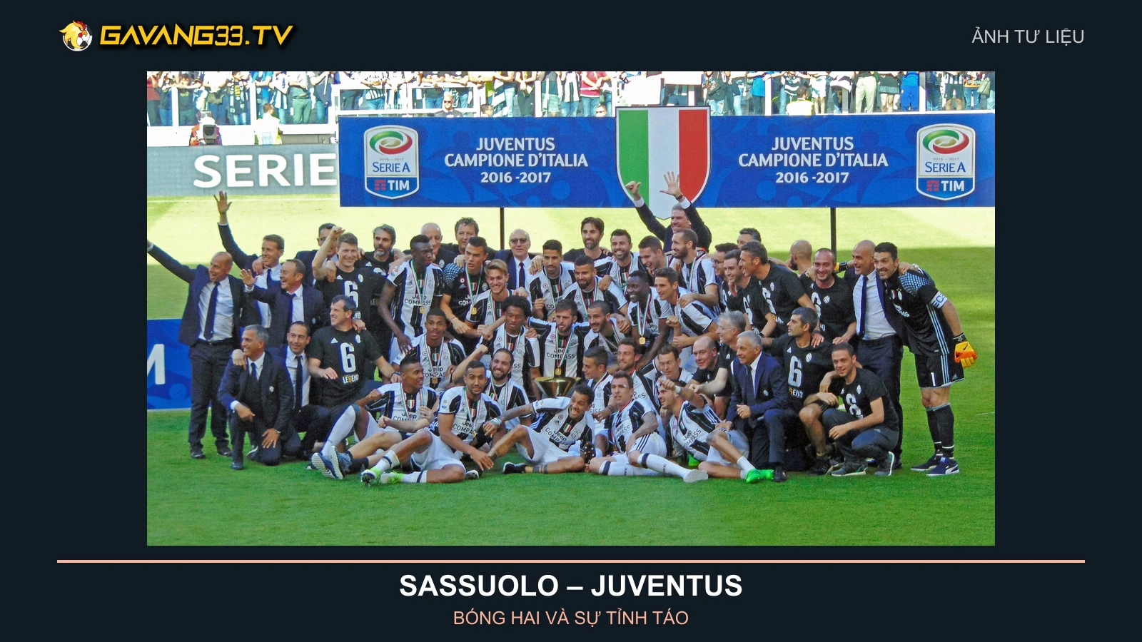 Ảnh tư liệu đội hình Juventus mùa 2016/17